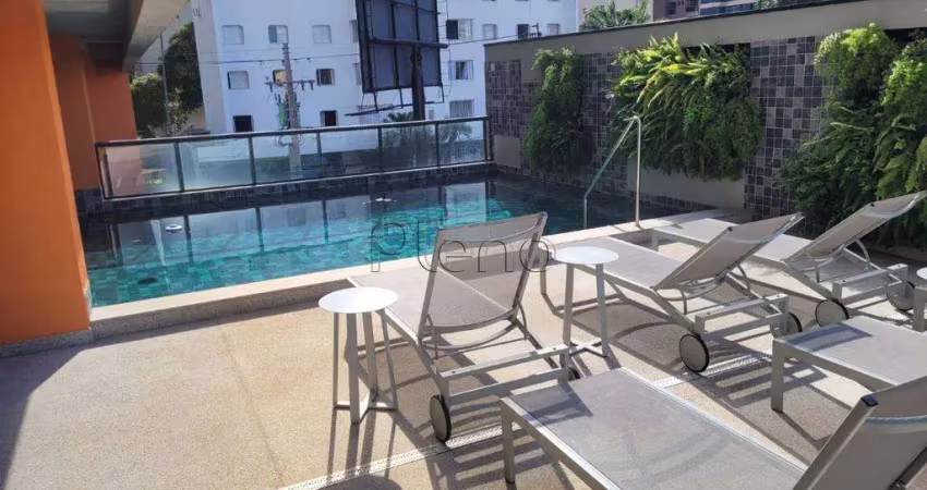 Apartamento para alugar em campinas, cambuí, com 1 quarto, com 39 m², mm536