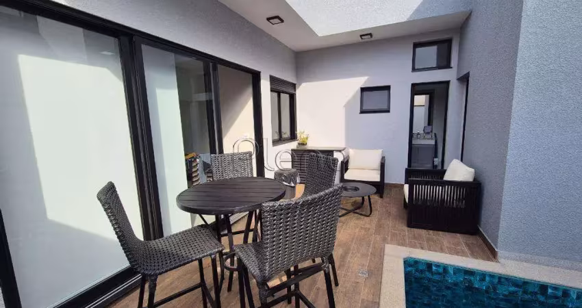 Casa à venda em paulínia, parque brasil 500, com 3 suítes, com 133 m², residencial jardim dos lirios