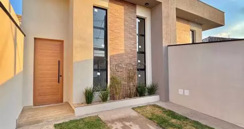 Casa à venda em campinas, parque jambeiro, com 2 suítes, com 75 m²