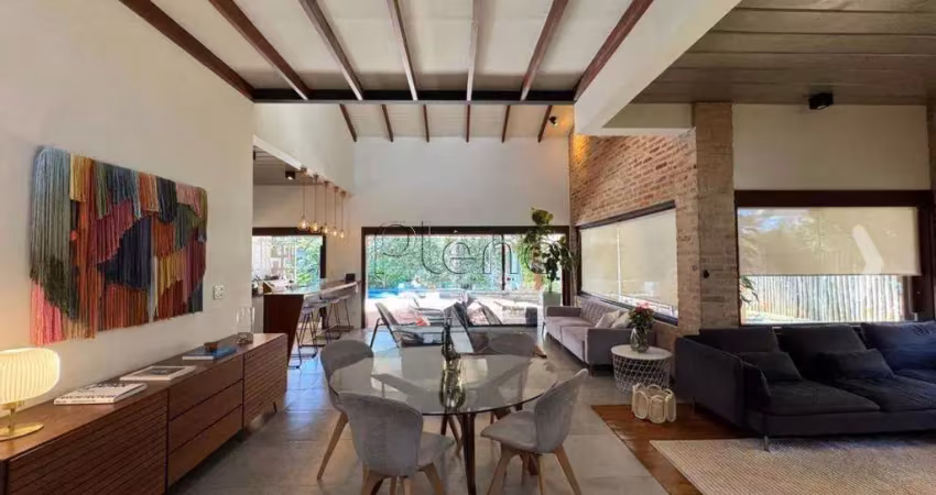 Sobrado à venda em campinas, swiss park, com 4 suítes, com 360 m²