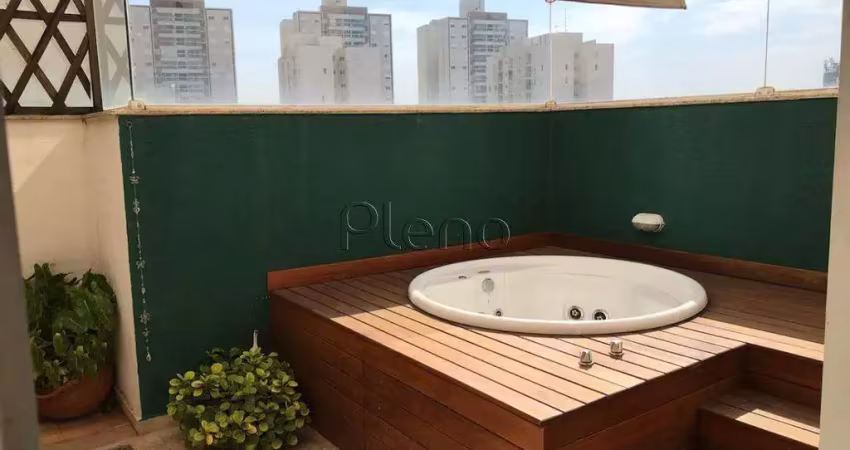 Apartamento duplex à venda em campinas, mansões santo antônio, com 3 suítes, com 136 m²