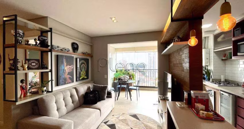 Apartamento à venda em campinas, taquaral, com 2 quartos, com 62 m², living welcome taquaral