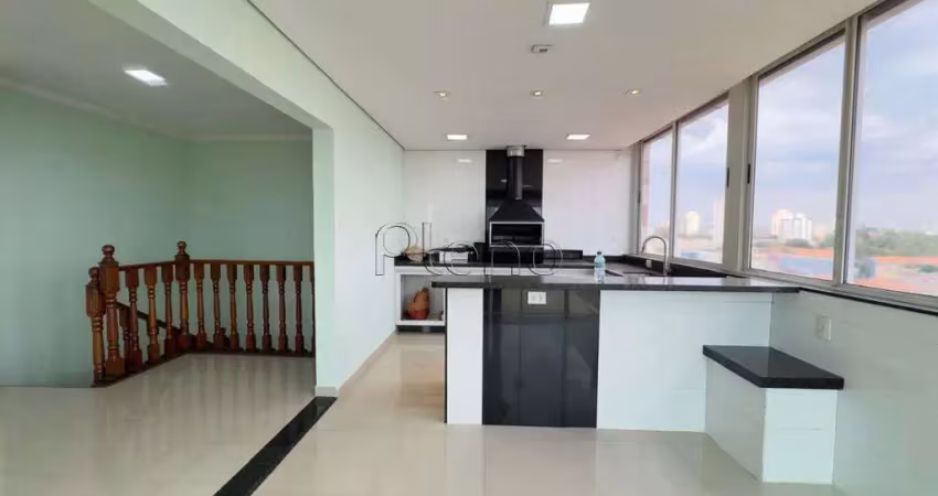 Cobertura à venda e para alugar em campinas, vila industrial, com 2 quartos, com 150 m²