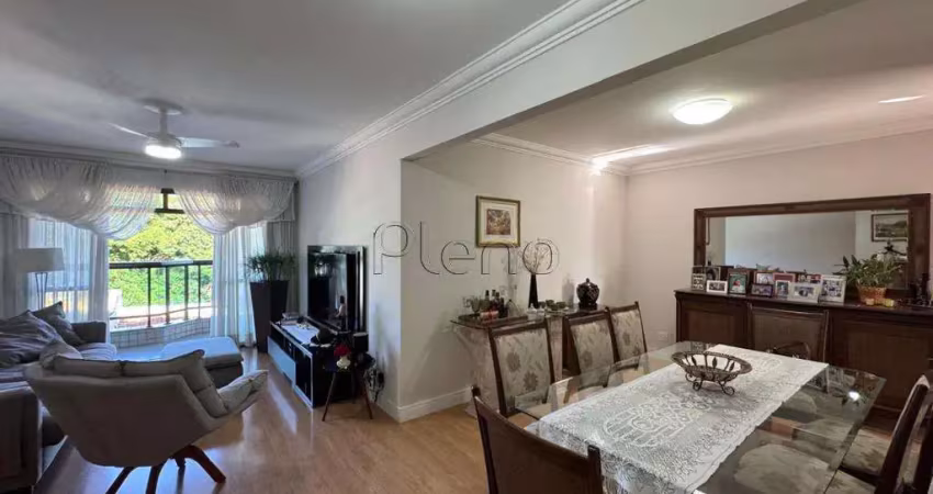 Apartamento à venda em campinas, jardim planalto, com 3 suítes, com 146 m², edifício império do sol