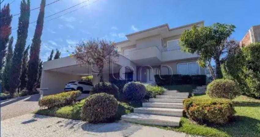 Sobrado à venda em campinas, jardim atibaia (sousas), com 5 suítes, com 550 m², jardim botânico