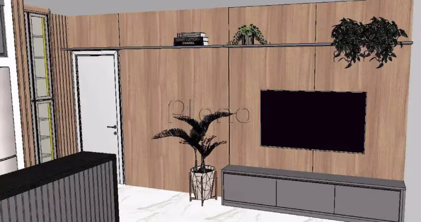 Apartamento à venda em campinas, loteamento parque são martinho, com 2 quartos, com 66 m²