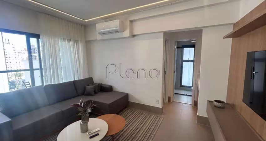 Apartamento à venda em campinas, cambuí, com 1 quarto, com 51 m², mm536