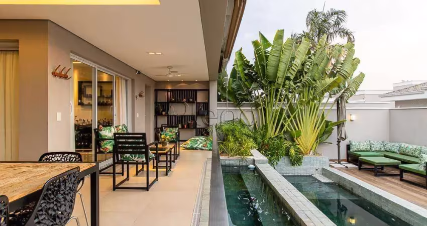 Sobrado à venda em campinas, swiss park, com 3 suítes, com 300 m²