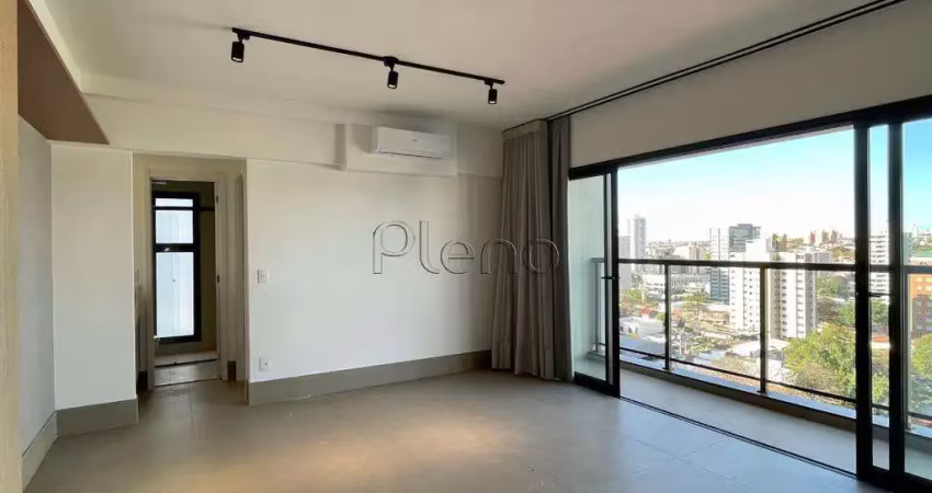 Apartamento para alugar em campinas, cambuí, com 1 suíte, com 50 m², mm536