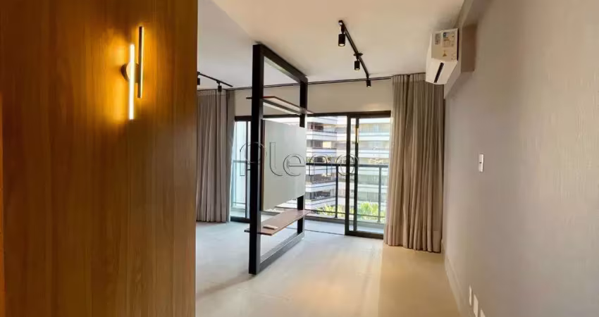 Apartamento para alugar em campinas, cambuí, com 1 quarto, com 39.3 m², mm536