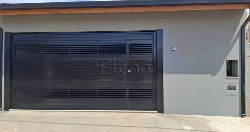 Casa à venda em indaiatuba, parque barnabé, com 2 quartos, com 110 m²