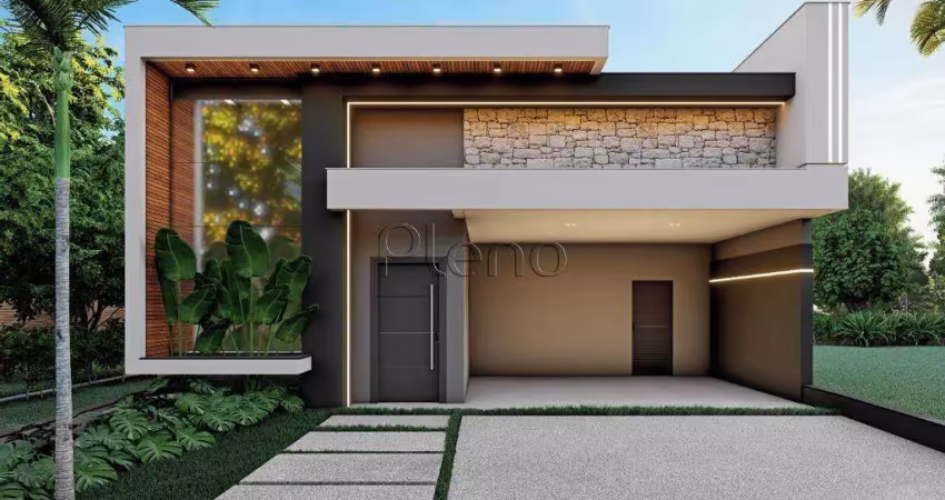 Casa à venda em indaiatuba, caldeira, com 3 suítes, com 205.98 m², residencial evidencias