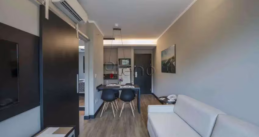 Apartamento para locação com 1 suíte no cambuí, campinas.