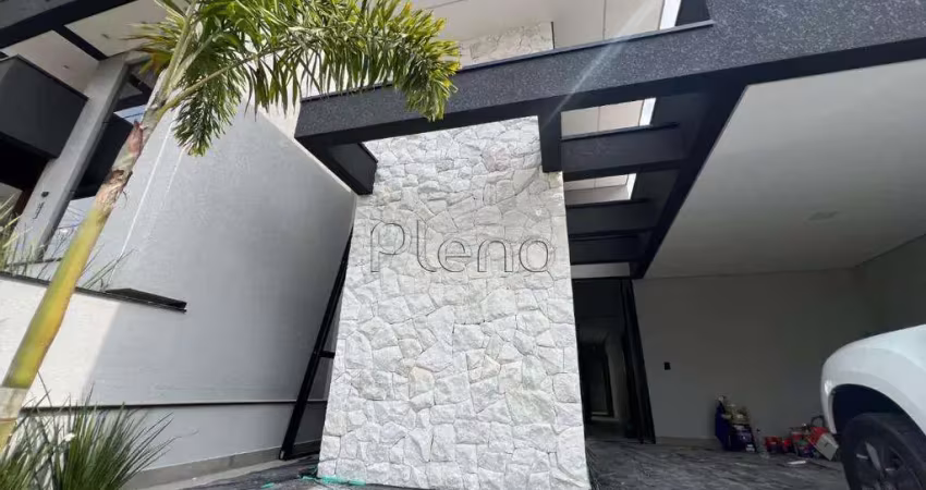 Casa à venda em indaiatuba, loteamento park gran reserve, com 3 suítes, com 112 m²