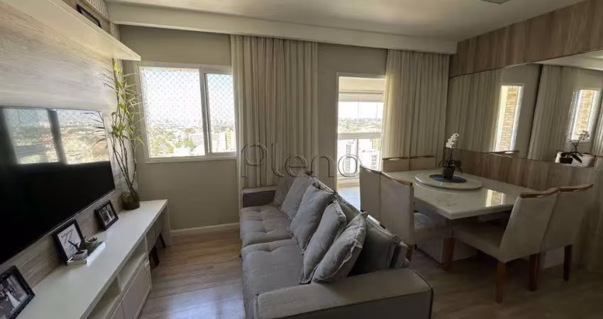 Apartamento à venda em campinas, parque rural fazenda santa cândida, com 2 quartos, com 73 m²