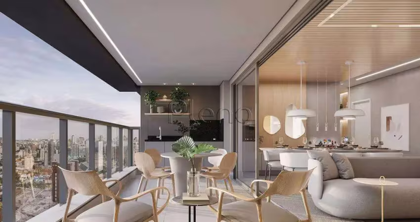 Apartamento à venda em campinas, cambuí, com 3 suítes, com 193 m², the mark
