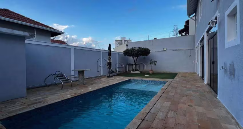 Casa à venda em campinas, parque alto taquaral, com 4 quartos, com 251 m²