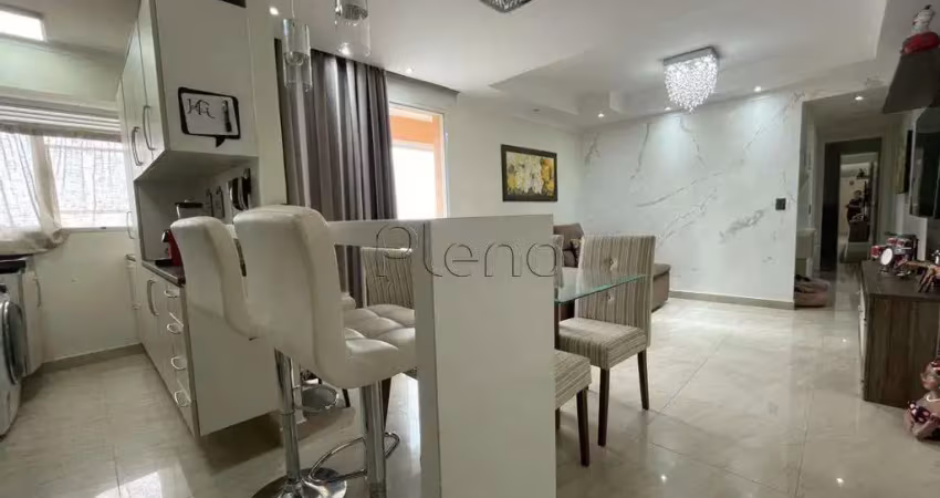Apartamento à venda em campinas, loteamento chácara prado, com 2 quartos, com 65 m²