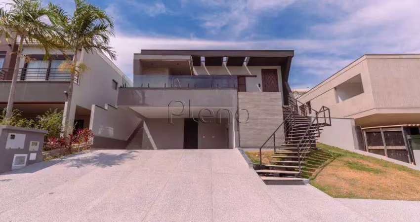 Sobrado à venda em campinas, alphaville dom pedro 2, com 4 suítes, com 368.5 m²