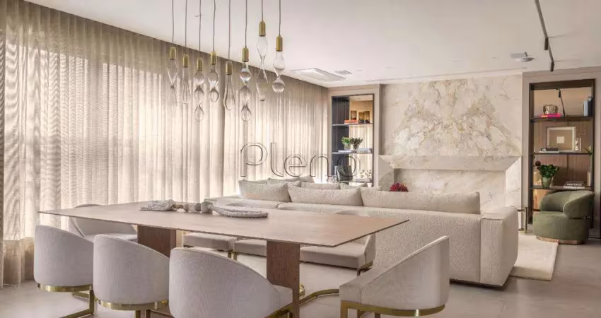 Apartamento à venda em campinas, nova campinas, com 3 suítes, com 222 m², legend