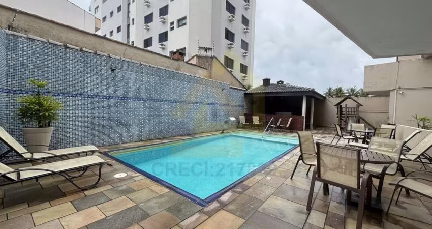 Apartamento 3 Quartos para Locação em Guarujá, Loteamento João Batista Julião, 3 dormitórios, 1 suíte, 3 banheiros, 1 vaga
