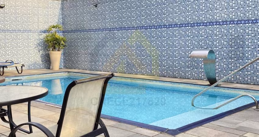 Apartamento para Locação em Guarujá, Loteamento João Batista Julião, 3 dormitórios, 1 suíte, 3 banheiros, 1 vaga