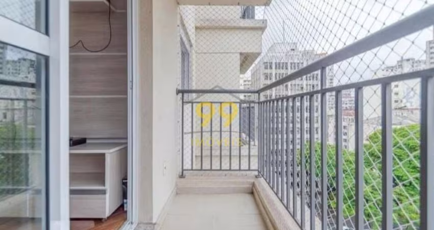Apartamento á venda 36m 1 dormt. com vaga Mobiliado - Próximo ao Metrô República