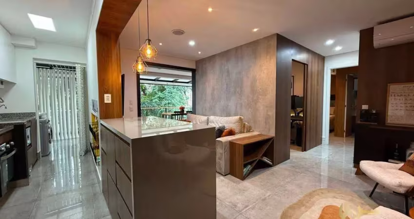 Apartamento garden com 2 dormitórios à venda, 89 m² por r$ 1.449.000,00 - jardim santo amaro - são paulo/sp