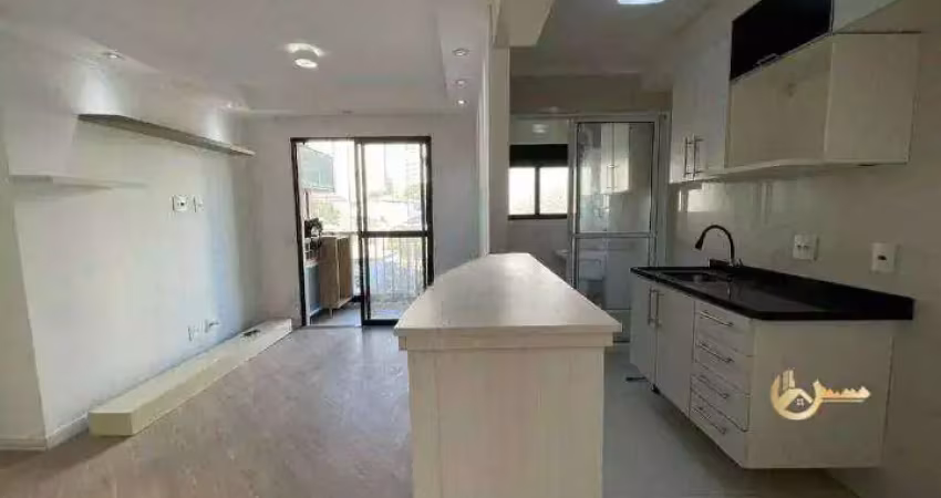 Apartamento com 2 dormitórios para alugar, 50 m² por r$ 2.700/mês - jardim marajoara - são paulo/sp