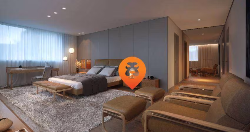 Apartamento com 4 dormitórios à venda, 439 m² por R$ 6.681.988,60 - Santa Lúcia - Belo Horizonte/MG