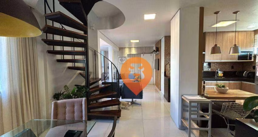 Cobertura com 4 dormitórios à venda, 208 m² por R$ 1.270.000,00 - Sagrada Família - Belo Horizonte/MG