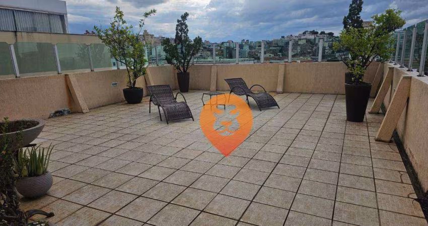 Cobertura com 3 dormitórios à venda, 151 m² por R$ 750.000,00 - Sagrada Família - Belo Horizonte/MG