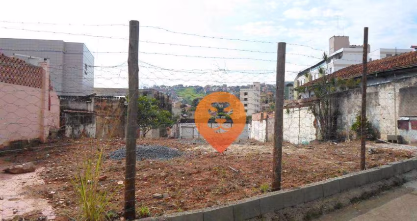 Terreno à venda, 582 m² por R$ 1.300.000,00 - Santa Efigênia - Belo Horizonte/MG