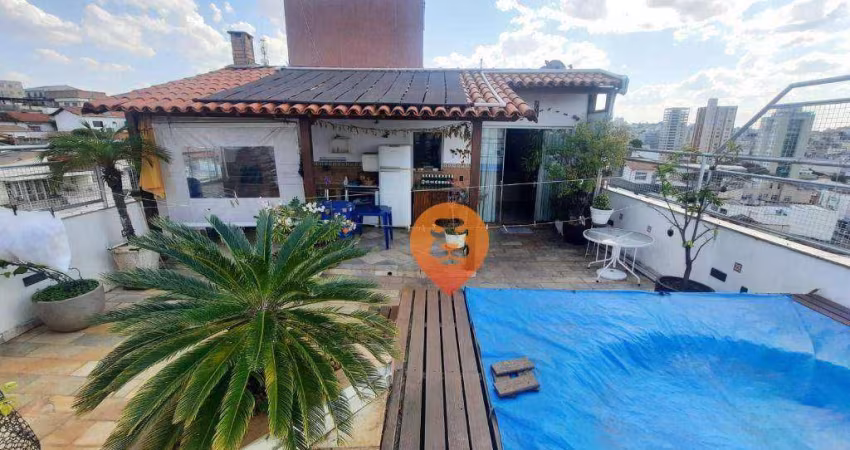 Cobertura à venda, 181 m² por R$ 1.070.000,00 - Santa Tereza - Belo Horizonte/MG