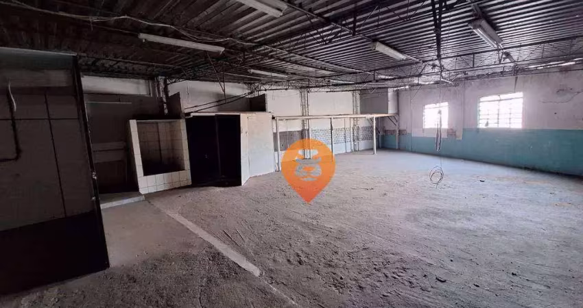 Galpão para alugar, 338 m² por r$ 7.318,00/mês - santa tereza - belo horizonte/mg