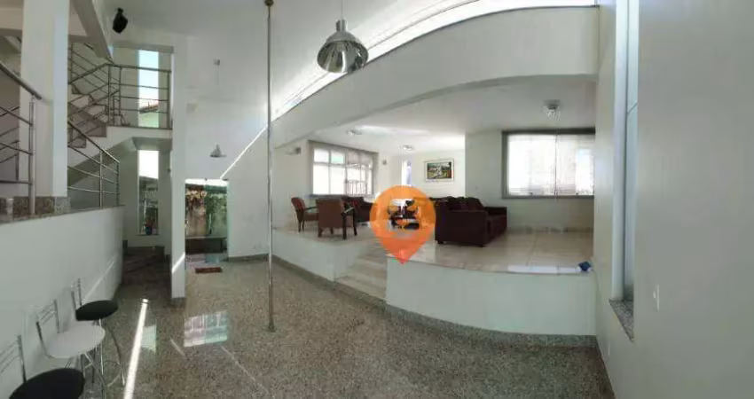 Casa com 5 dormitórios à venda, 480 m² por r$ 1.590.000 - santa tereza - belo horizonte/mg - aceita permuta