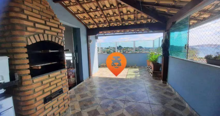 Cobertura com 4 dormitórios à venda, 133 m² por r$ 450.000,00 - fernão dias - belo horizonte/mg