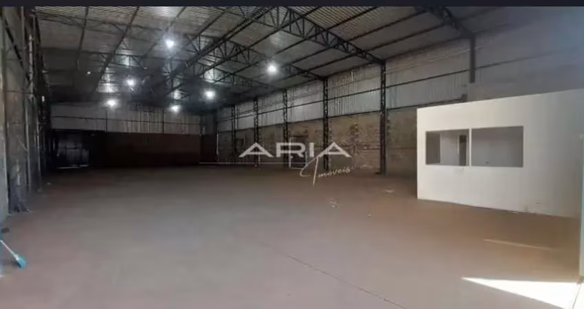 Barracão para locação comercial no jardim arco- iris, araraquara- sp