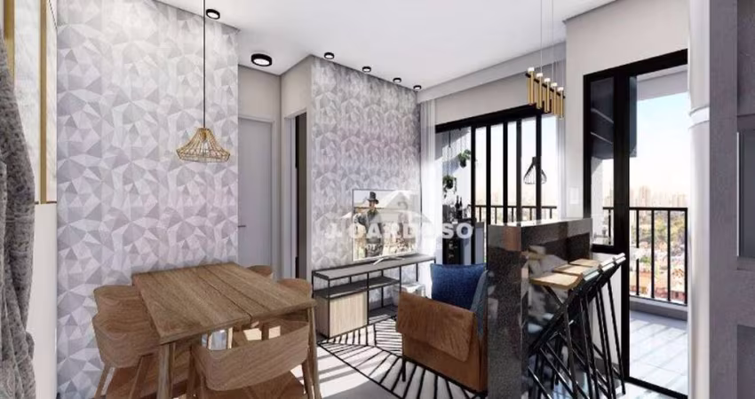 Apartamento com 2 dormitórios à venda, 55 m² por R$ 399.000,00 - Vila Leão - Sorocaba/SP