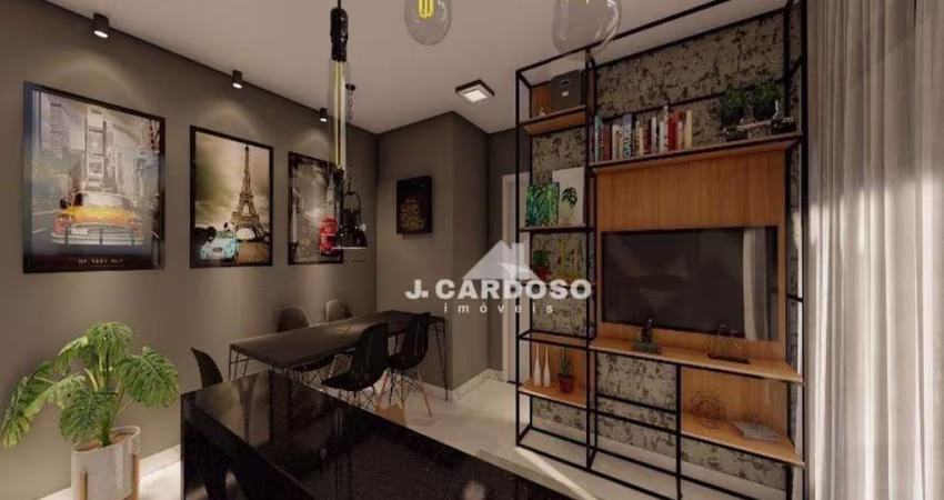 Apartamento com 2 dormitórios à venda, 55 m² por R$ 451.000,00 - Vila Leão - Sorocaba/SP