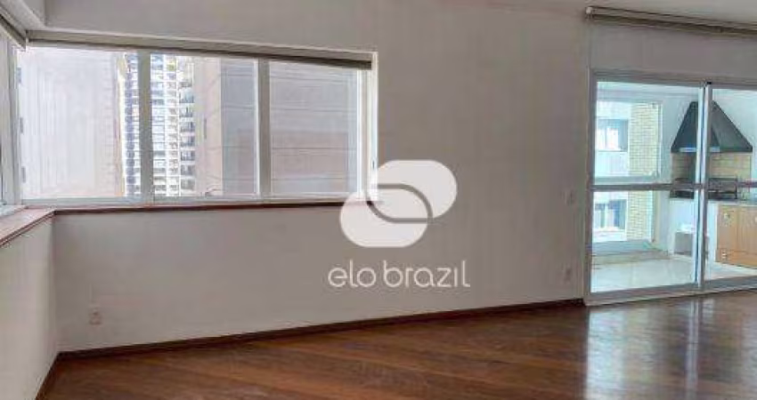 Apartamento com 3 dormitórios para alugar, 155 m² por R$ 16.915,04/mês - Campo Belo - São Paulo/SP