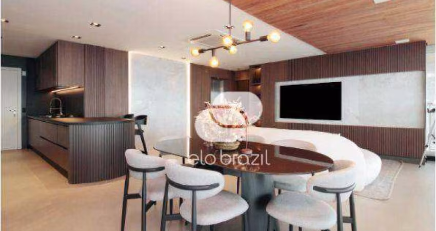Apartamento com 3 dormitórios para alugar, 167 m² por R$ 44.500,00/mês - Brooklin - São Paulo/SP
