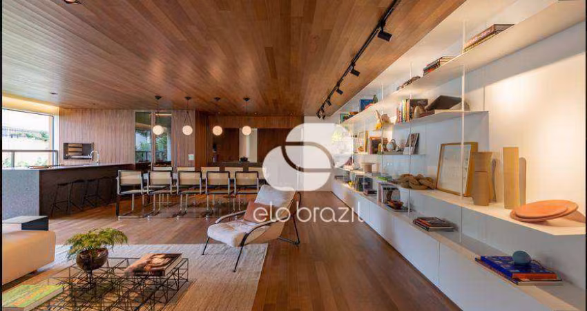 Apartamento com 4 dormitórios à venda, 205 m² por R$ 4.558.000,00 - Brooklin - São Paulo/SP