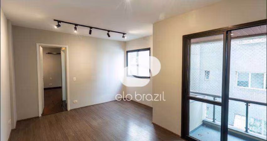 Apartamento com 1 dormitório para alugar, 45 m² por R$ 4.655,95/mês - Vila Olímpia - São Paulo/SP