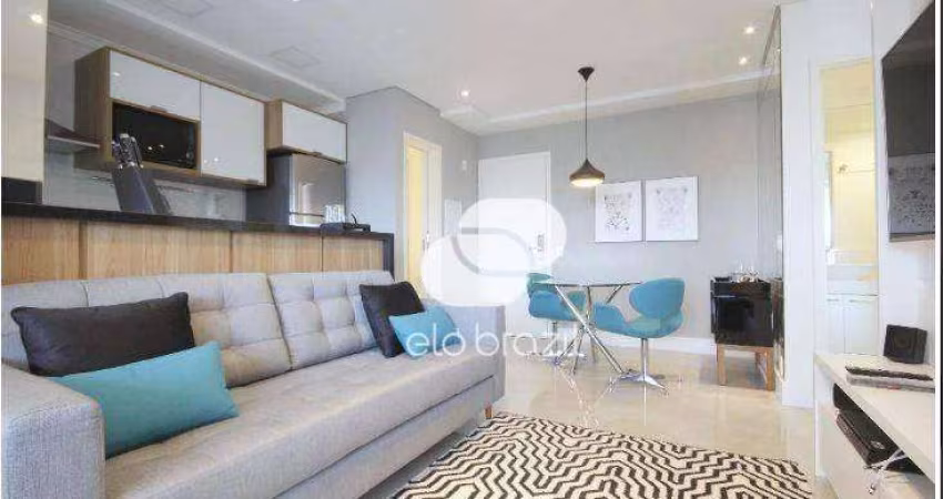 Apartamento com 1 dormitório para alugar, 56 m² por R$ 13.570,00/mês - Vila Nova Conceição - São Paulo/SP