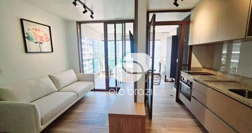 Apartamento com 1 dormitório, 46 m² - venda por R$ 1.550.000,00 ou aluguel por R$ 10.000,21/mês - Vila Nova Conceição - São Paulo/SP