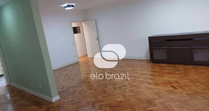 Apartamento com 3 dormitórios para alugar, 130 m² por R$ 7.890,00/mês - Campo Belo - São Paulo/SP