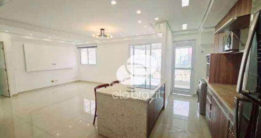 Cobertura com 1 dormitório para alugar, 122 m² por R$ 13.016,15/mês - Pinheiros - São Paulo/SP