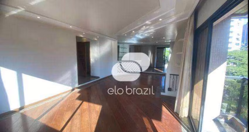 Apartamento com 4 dormitórios, 250 m² - venda por R$ 2.700.000,00 ou aluguel por R$ 23.100,00/mês - Moema - São Paulo/SP