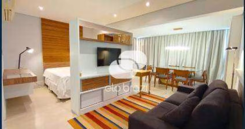 Apartamento com 1 dormitório para alugar, 54 m² por R$ 8.480,00/mês - Itaim Bibi - São Paulo/SP